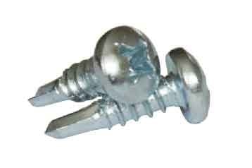 Саморіз M6,3x80 без покриття, PH з буром